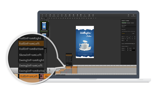 Free Animation Maker - HTML5 Online Animation Editor for Mobile (iPhone,  iPad) | MOBISSUE